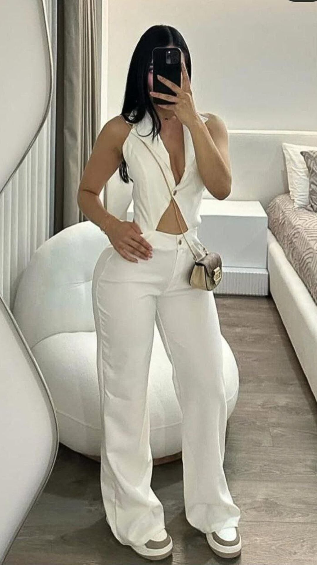 CONJUNTO CHALECO CUELLO CARRAPI