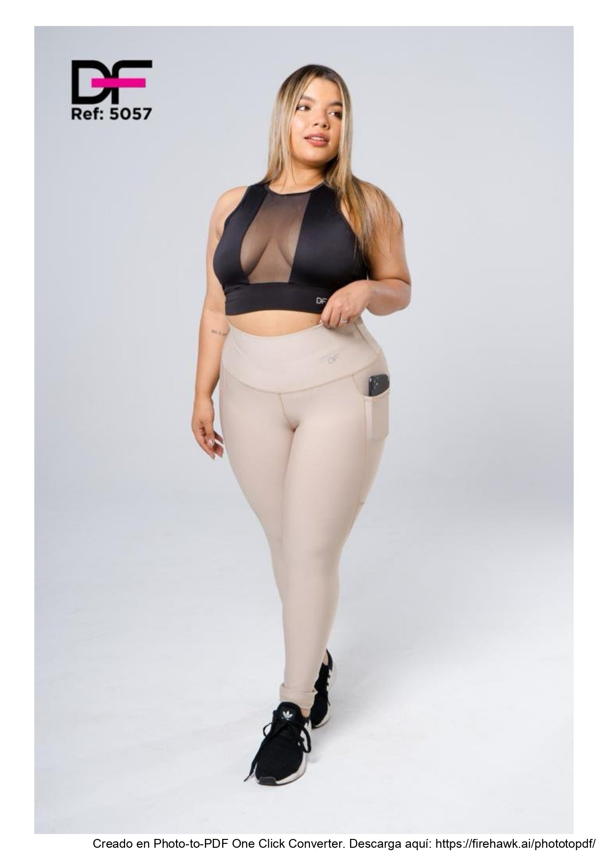 Leggins Fondo entero con bolsillo
