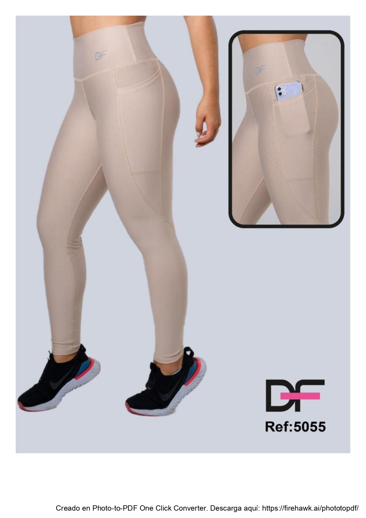 Leggins Fondo entero con bolsillo