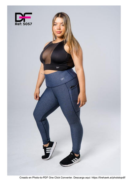 Leggins Fondo entero con bolsillo