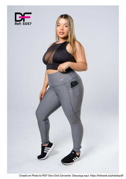 Leggins Fondo entero con bolsillo