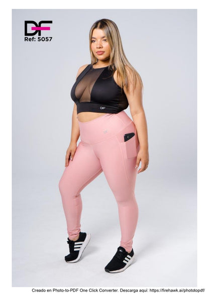 Leggins Fondo entero con bolsillo
