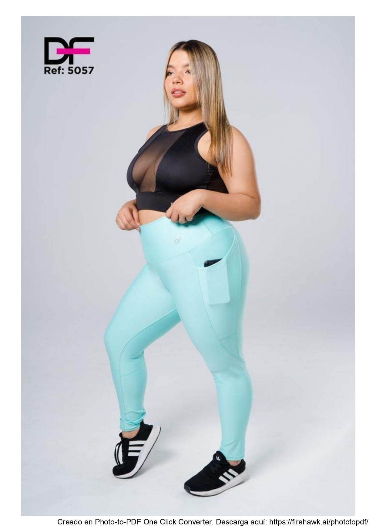 Leggins Fondo entero con bolsillo